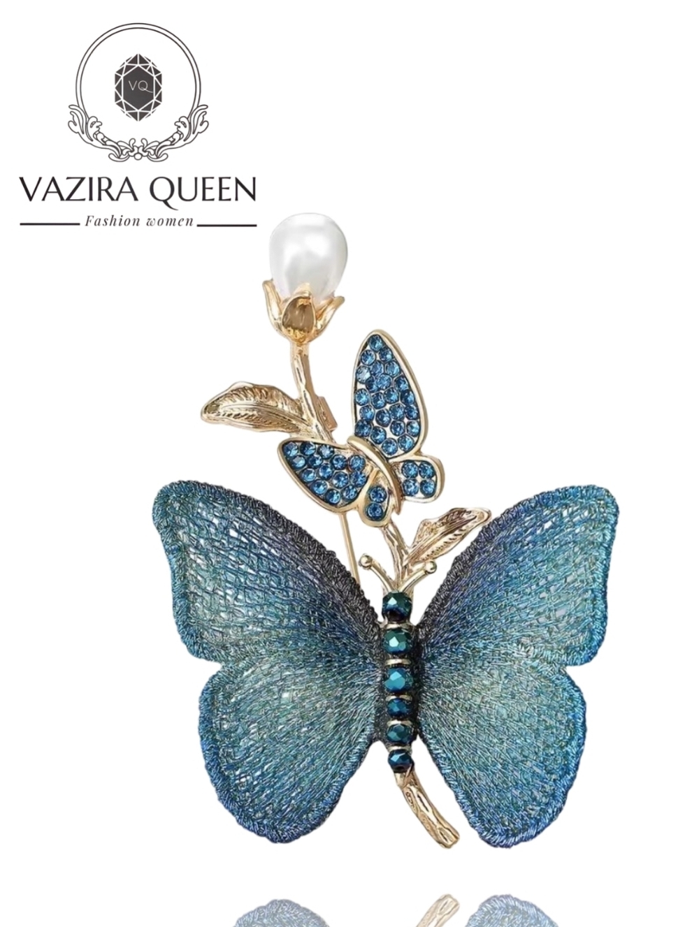 VQ Butterfly Brooch